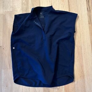 Figs Women's Navy Blue Top